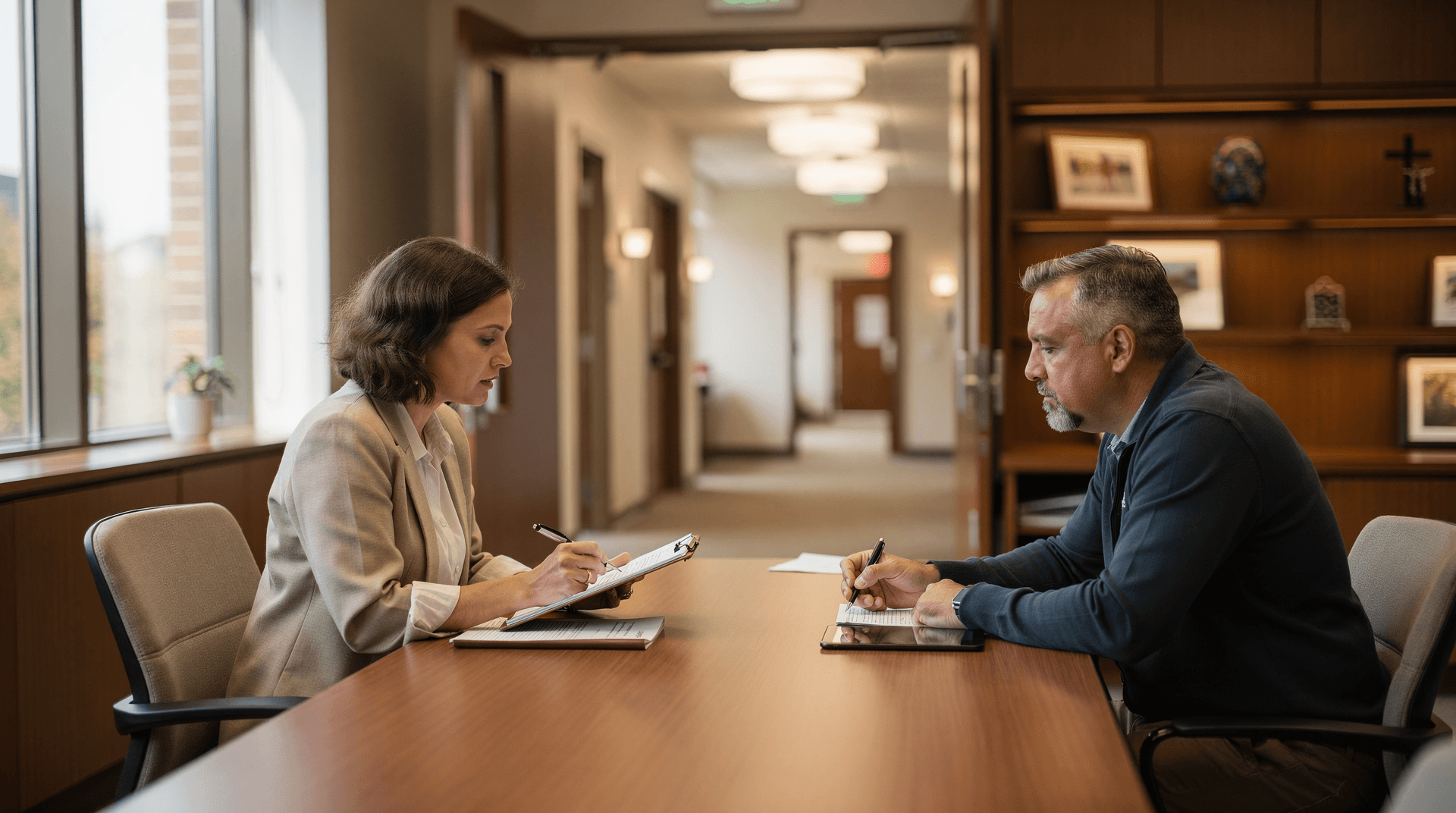 Modelo de política de uso de salas para igreja com calendário e fluxo de aprovação.